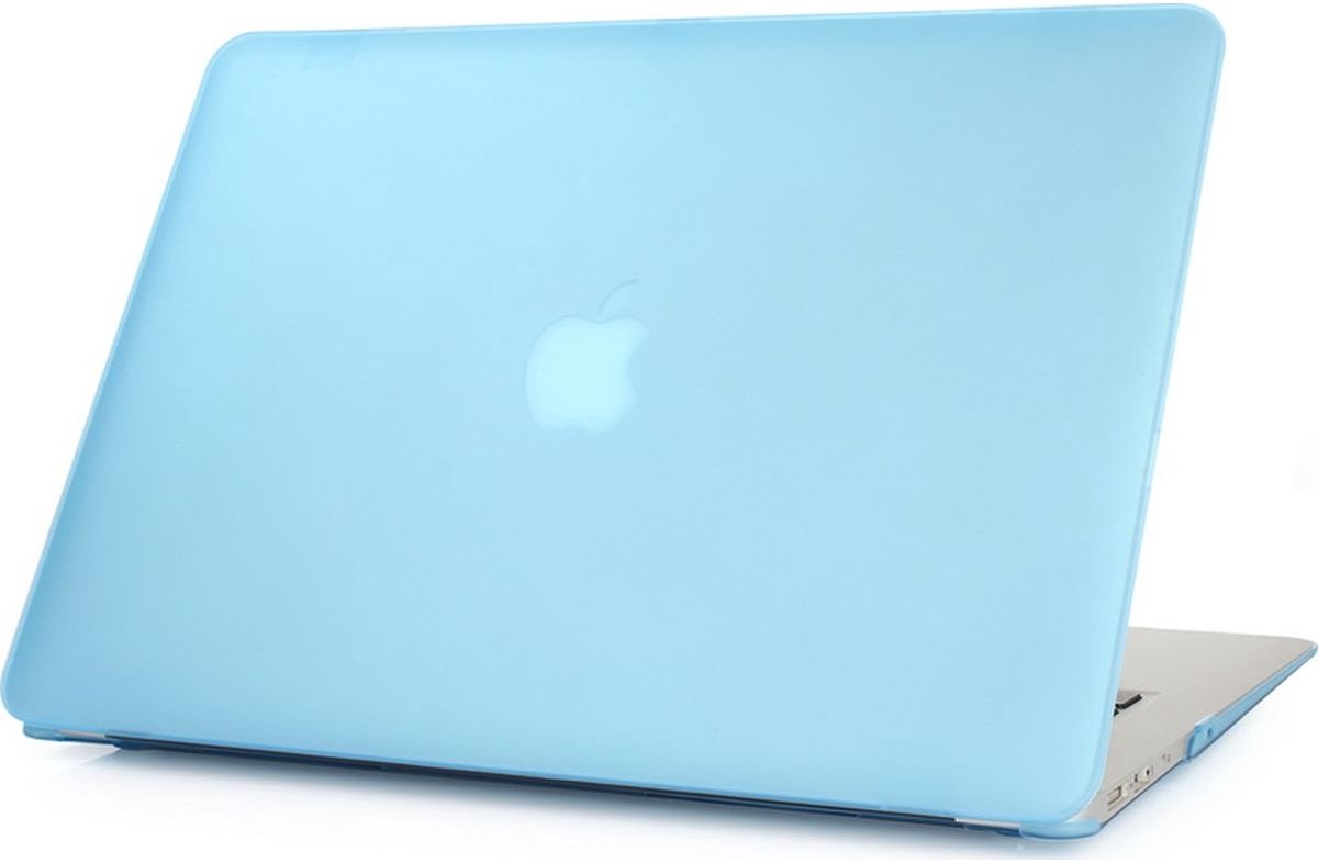 Mobigear Laptophoes geschikt voor Apple MacBook Pro 14 Inch (2021-2024) Hoes Hardshell Laptopcover MacBook Case | Mobigear Matte - Pastelblauw - Model A2442 / A2779 / A2918 / A2992 / A3401