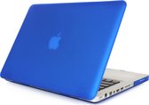 Mobigear Laptophoes geschikt voor Apple MacBook Pro 15 Inch (2016-2019) Hoes Hardshell Laptopcover MacBook Case | Mobigear Matte - Donkerblauw - Model A1707 / A1990