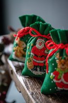 Vervaco Kerst kruidenzakjes set van 3 borduren (pakket) PN-0152334