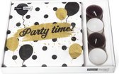 Paper + Design - Giftbox - Celebration - serviettes de table en papier et bougies chauffe-plat