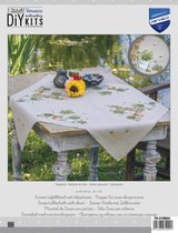 Vervaco - Linnen tafelkleed, kit met telpatroon, Tuinspullen - PN-0199604