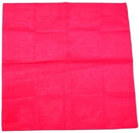 Bandanas uni fuchsia pour adultes