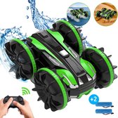 NueNext - RC Bestuurbare auto - Auto & boot - Hot wheels auto - Geschikt voor offroad, Waterdicht - Spelletjes Kinderen - Monstertruck - Verjaardag cadeautjes - Inclusief 2 Batterijen