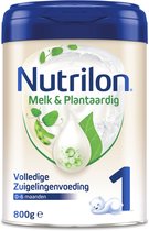 Nutrilon Melk & Plantaardig 1 - Volledige Zuigelingenvoeding 0-6 Maanden - 800g