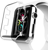 Boîtier de montre avec protection d'écran (transparent), adapté pour Apple Watch Series 1/2/3 (42 mm)