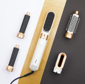 Dryze airwrap crème white/gold edition - Inclusief leren opbergdoos