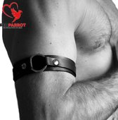Lederen Erotische Bicep Armband | Heren Lingerie | SM | BDSM | Leather look | Erotiek | Leer | Leder | Luxe kwaliteit
