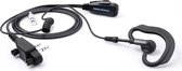 DerComms® ICOM headset voor F22SR, IC-F25SR, IC-F27SR en F29SR portofoons