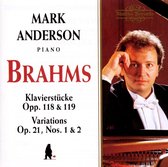 Anderson - Brahms: Variations Op.21 1 & 2, Kla (CD)