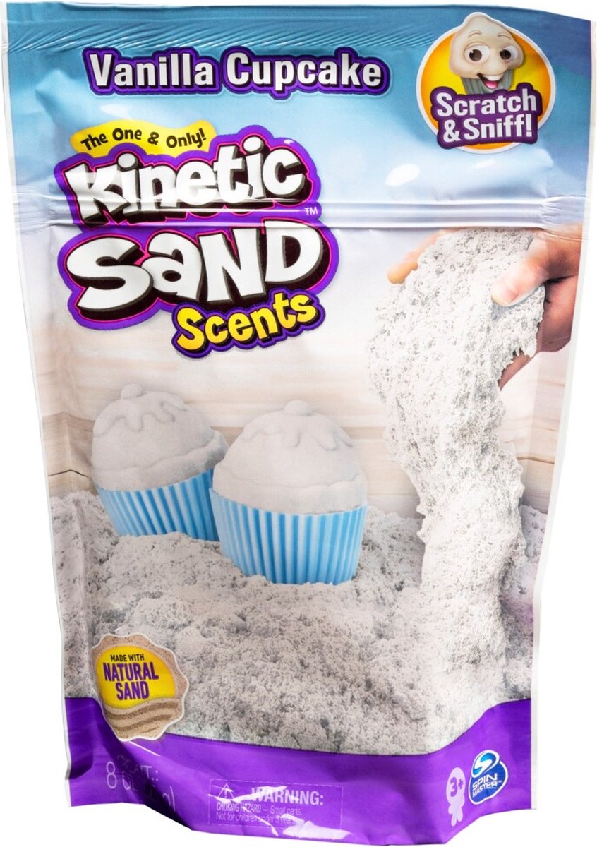 Kinetic Sand Scented Sand - Vanille Cupcake - 250 gram