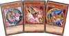 Afbeelding van het spelletje Dark magician girl set van 3- Yu-Gi-Oh - YGLD/LED6 – Yu Gi Oh cards – Yu Gi Oh kaarten – Common versies – In kaarthouder!