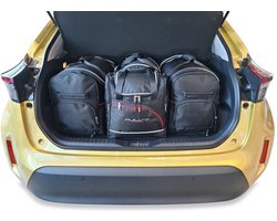 Toyota Yaris Cross 2020+ 4-delig Reistassen Op Maat Auto Interieur Kofferbak Organizer Accessoires