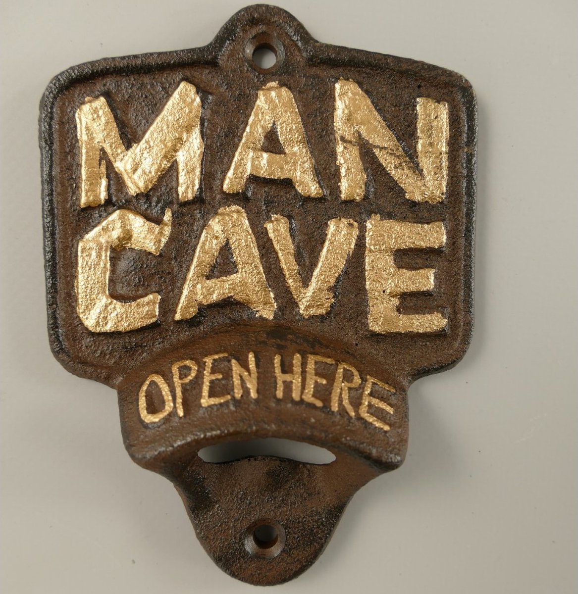 MadDeco - flesopener mancave - gietijzer