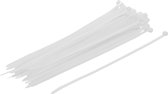 BGS 80770 - Assortiment de colliers plastique | blanc | 4,8 x 250 mm | 50 pièces