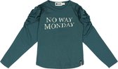 No Way Monday U-GIRLS Meisjes T-shirt - Maat 140