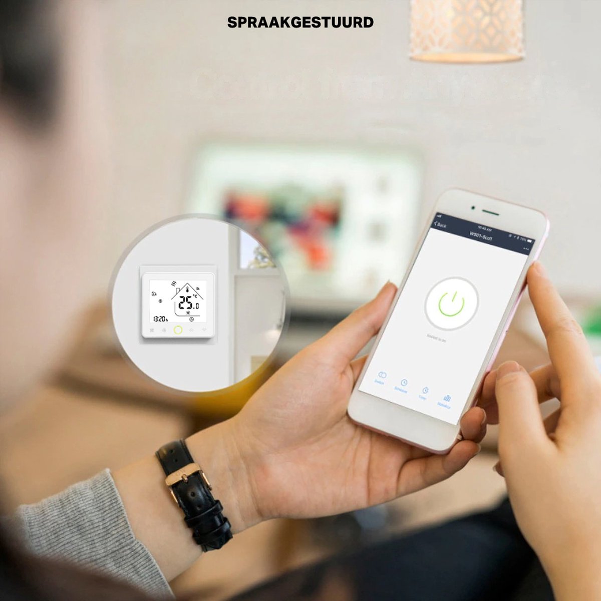 my Smart Home® Wifi Smart Thermostat - Thermostat Wifi Avec Alexa