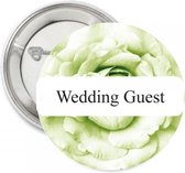 10 Corsage buttons A Brand New Beginning - bruiloft - trouwen - huwelijk - corsage - button - groen - bloem