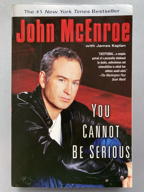 You Cannot Be Serious, John McEnroe 9780425190081 Boeken