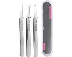 WiseGoods Premium Mee Eter Verwijderaar Set - Blackhead Remover - Comedonenlepel - Mee Eters…