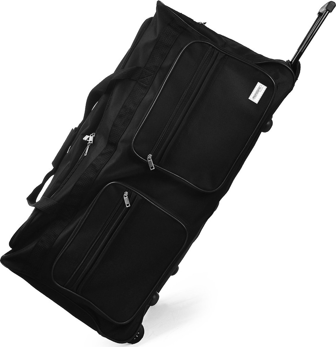McAllister TravelSystem Travel Bag with Wheels Trolley Sports Bag Black 60 L / 80 L / 100 L / 140 L / 60 L