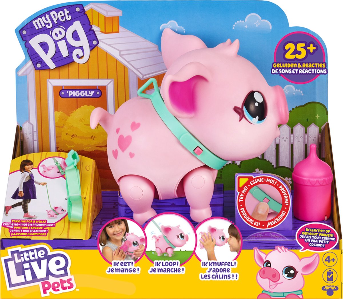 Little Live Pets - My Pet Pig - Interactief Biggetje Piggly — afbeelding 6