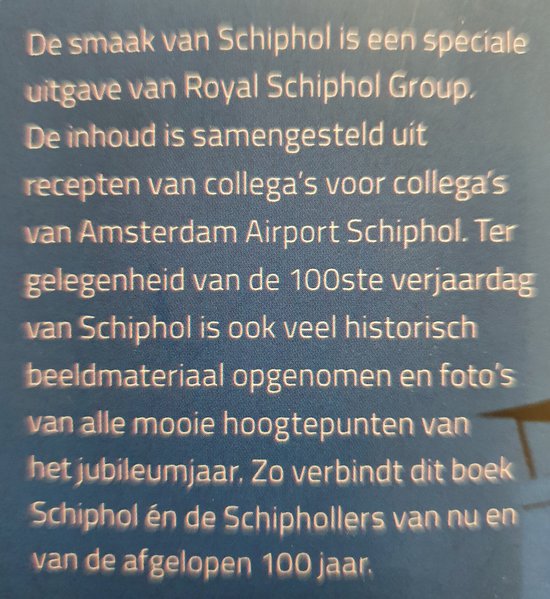 De Smaak van Schiphol