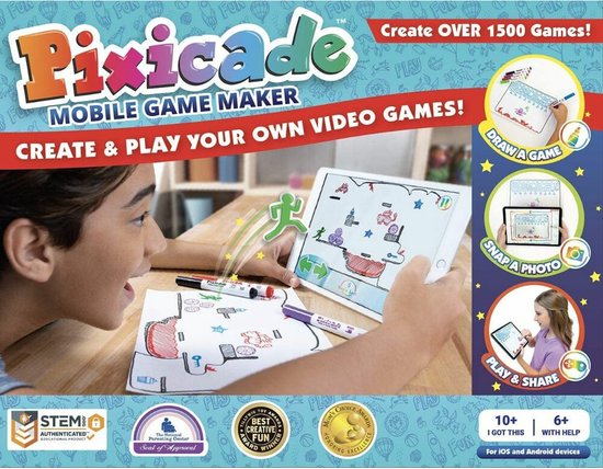 Pixicade Maak Je Eigen Videogame