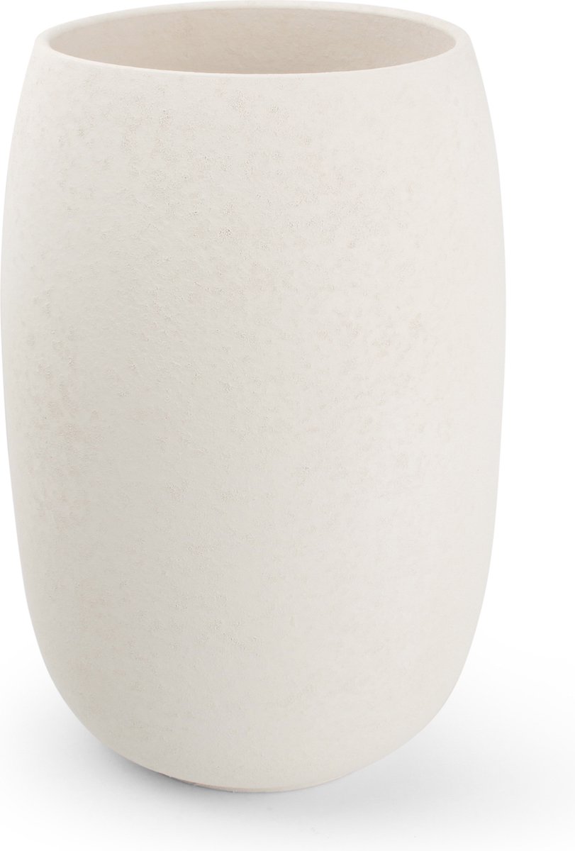 Salt&Pepper Vaas 20xH30cm wit Bullet
