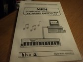 Midi, computers, synthesizers en studio apparatuur
