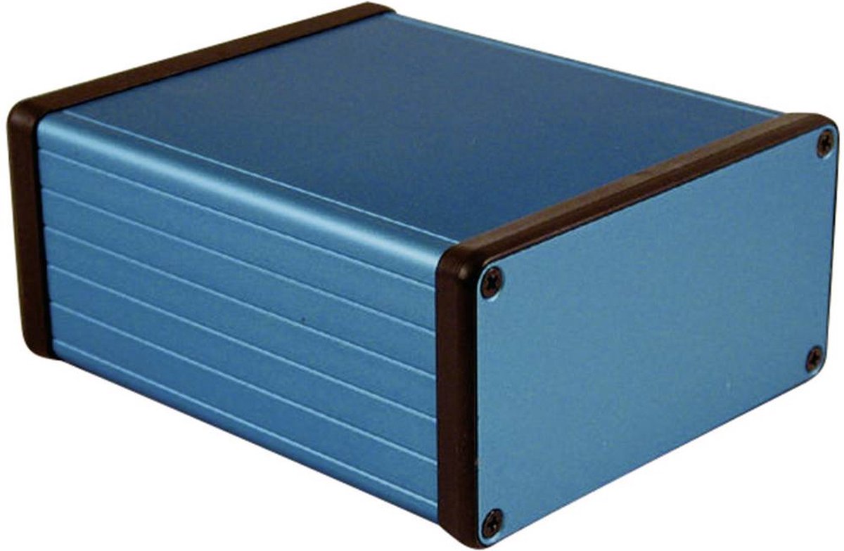 Hammond Electronics 1455N1201BU – Universele behuizing – 120 x 103 x 53 mm – Aluminium – Blauw