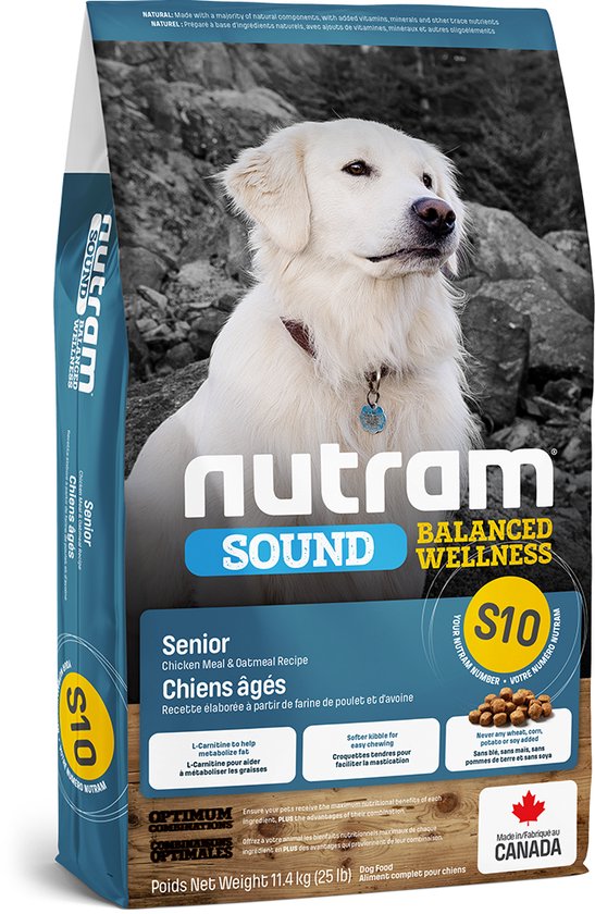Nutram S10 Sound Balanced Wellness Senior Dog Food 2kg