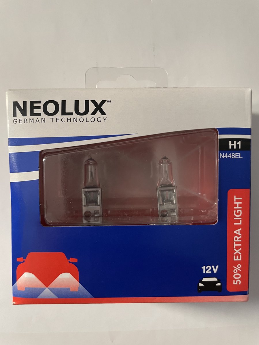 NEOLUX H1 12V - Extra Light +50% - Set