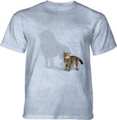 T-shirt Shadow of Power Cat Blue KIDS XL