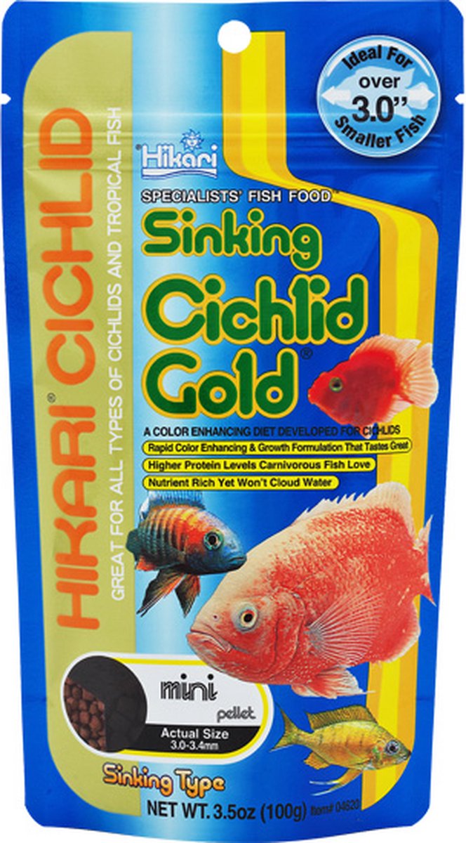 Hikari - Cichlid gold mini - zinkend - 342 gr