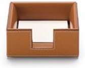 Graf von Faber-Castell - Notelet box Pure Elegance - cognac (12,5 x 12,5 x 5,5cm)