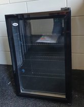 Minibar - koelkast - 68 liter - horeca - glazen deur - black edition