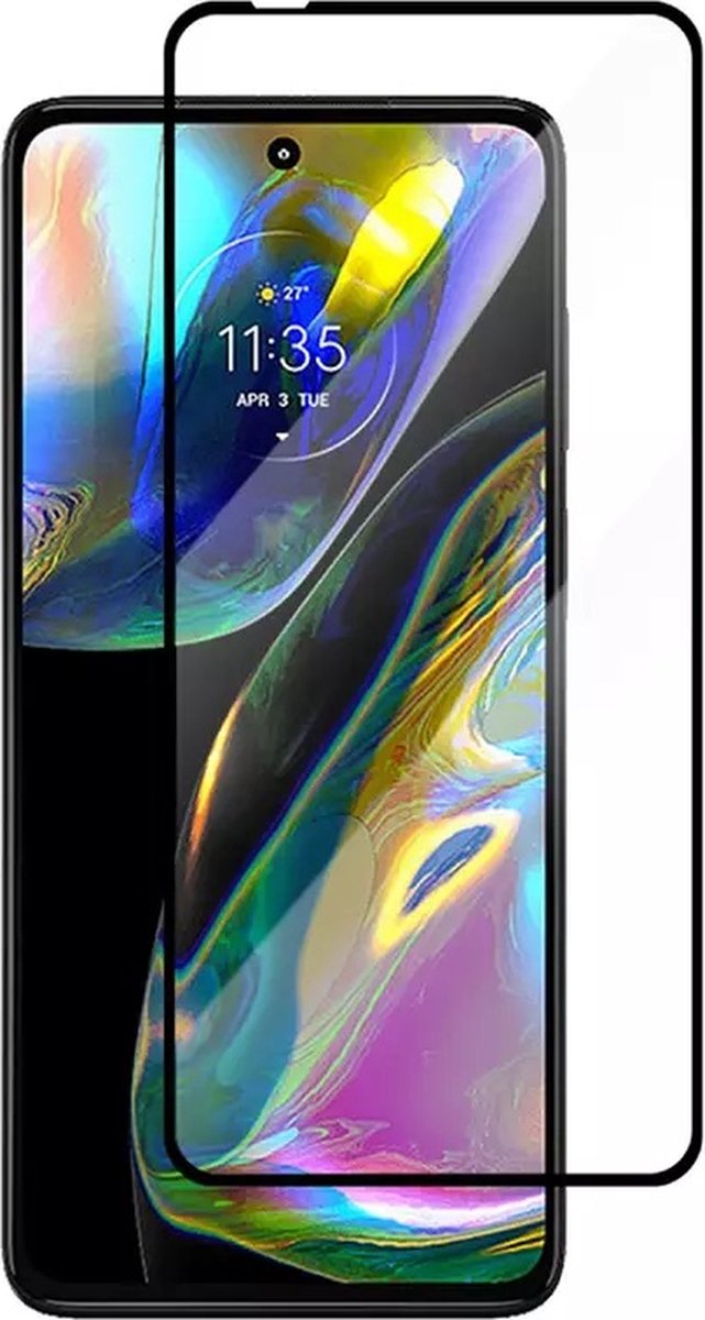 Geschikt voor Motorola Moto G52 Full Screenprotector - Moto G52 Full Tempered Glass