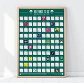 Gift Republic - Kras Poster - 100 Things To Do