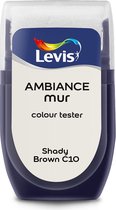 Levis Ambiance - Kleurtester - Mat - Shady Brown C10 - 0.03L