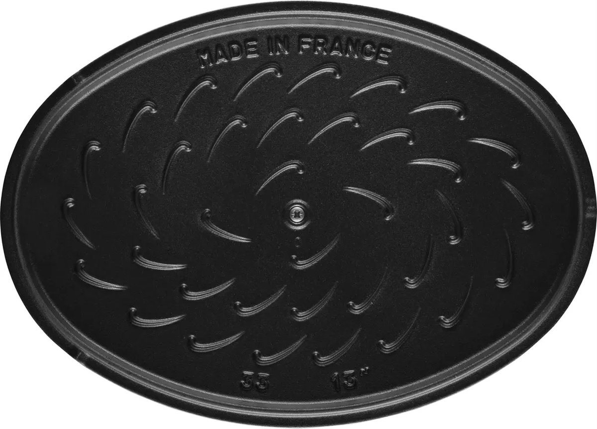 STAUB Bouton Animal Poisson En Acier Inoxydable - Accessoire Cocotte 6x2x4 Cm Gris