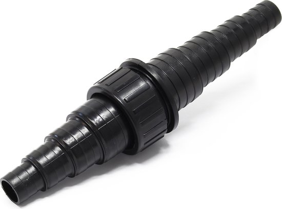 Koppeling benzineslang universeel snelsluiting 8mm zwart vc18934