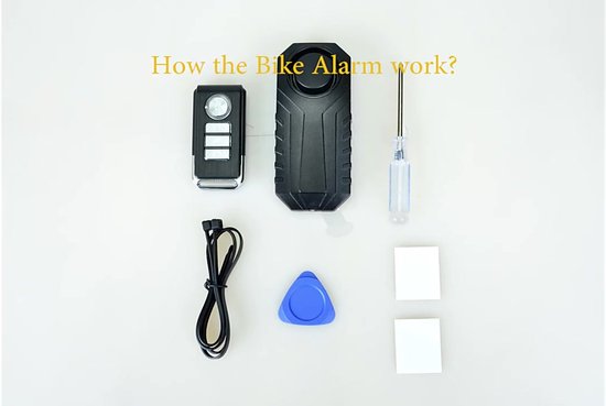 Alarme multifonction avec télécommande - Système d'alarme sans fil pour  vélo, scooter,... | bol.com