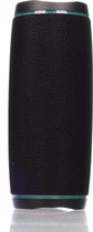 Pulver Speaker - RGB Led Zwart - Muziek box draadloos - Prox - 15 watt - Speakers - Draadloos - Premium - geschikt voor Bluetooth