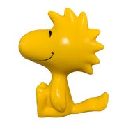 Woodstock de gele vogel - speelfiguurtje - Snoopy - Peanuts - zittend -8cm