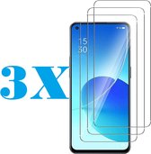 Screenprotector Glas - Tempered Glass Screen Protector Geschikt voor: Oppo Find X5 - 3x