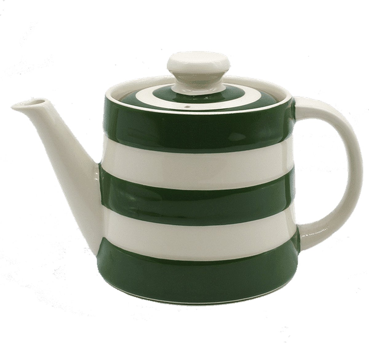 Cornishware Adder Green Teapot- Theepot