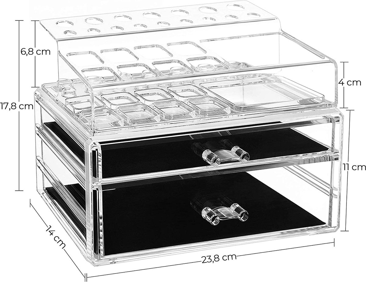 Booxihome Boîtes De Rangement De Bureau En Bois Organiseur De Bureau De Papeterie Pour Papiers A4, Stylos, Livres, Cahiers Et Fichiers