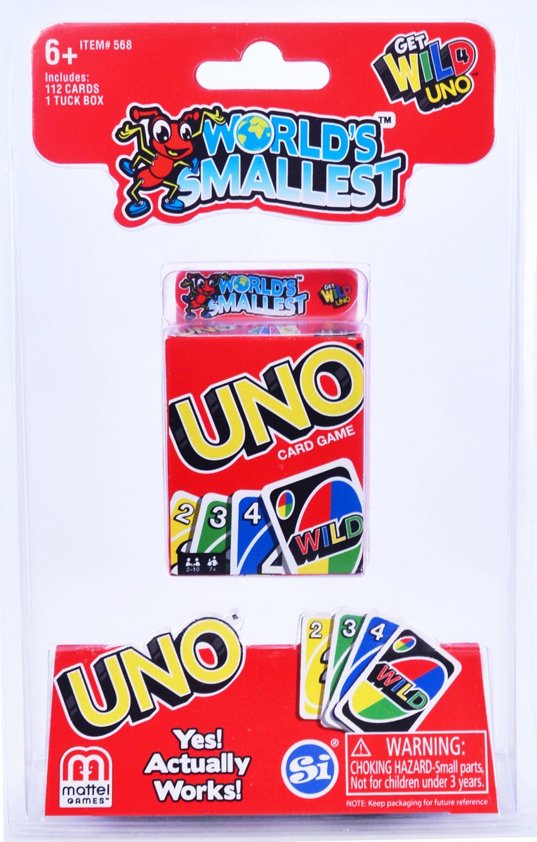 World's Smallest: Uno