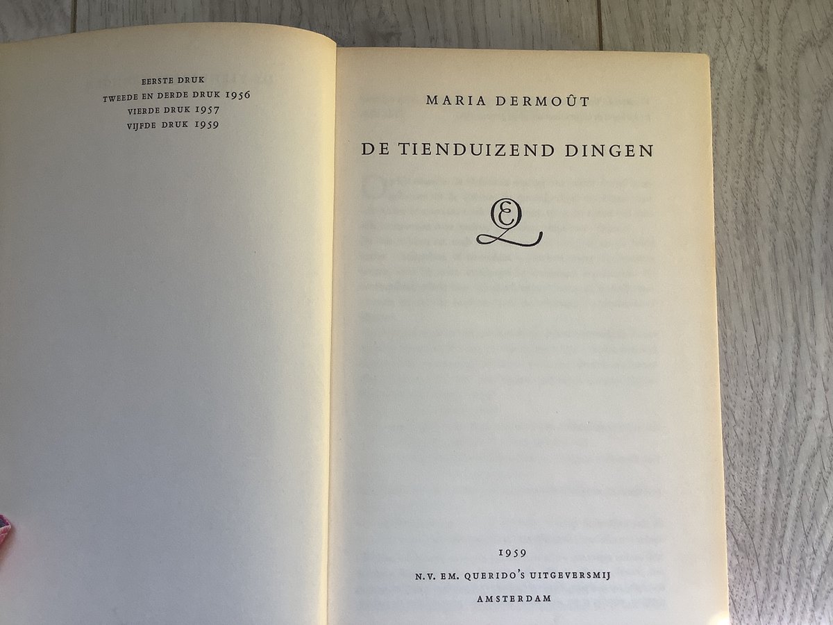 Maria Dermoût De Tienduizend Dingen