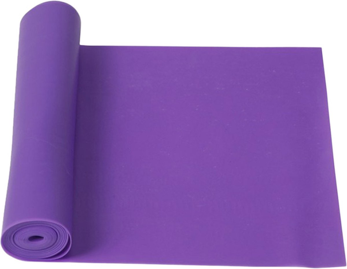 DW4Trading Elastische Weerstandsbanden Paars 150 cm - Fitness, Yoga